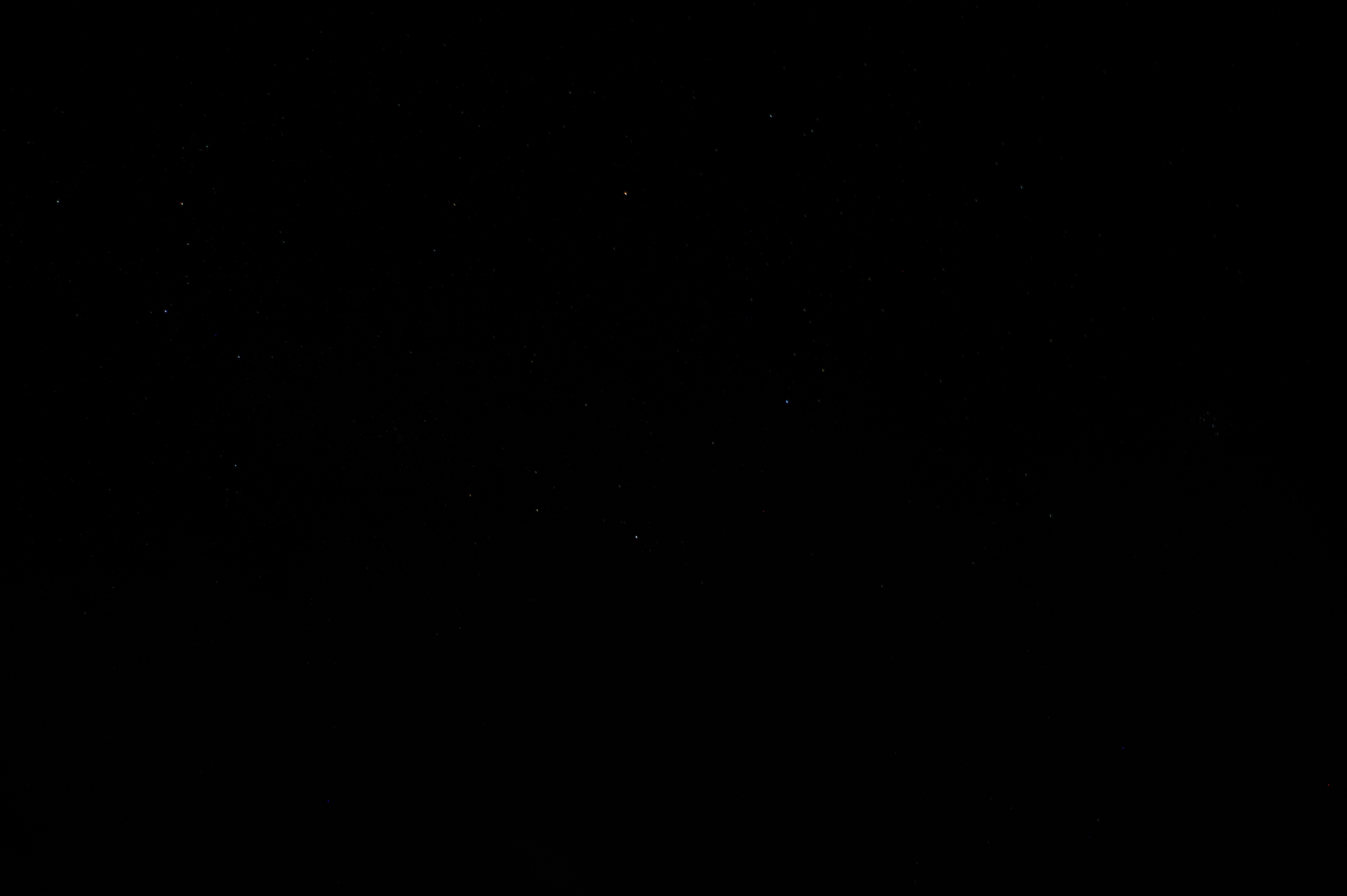 2020年9月14日の星の画像。