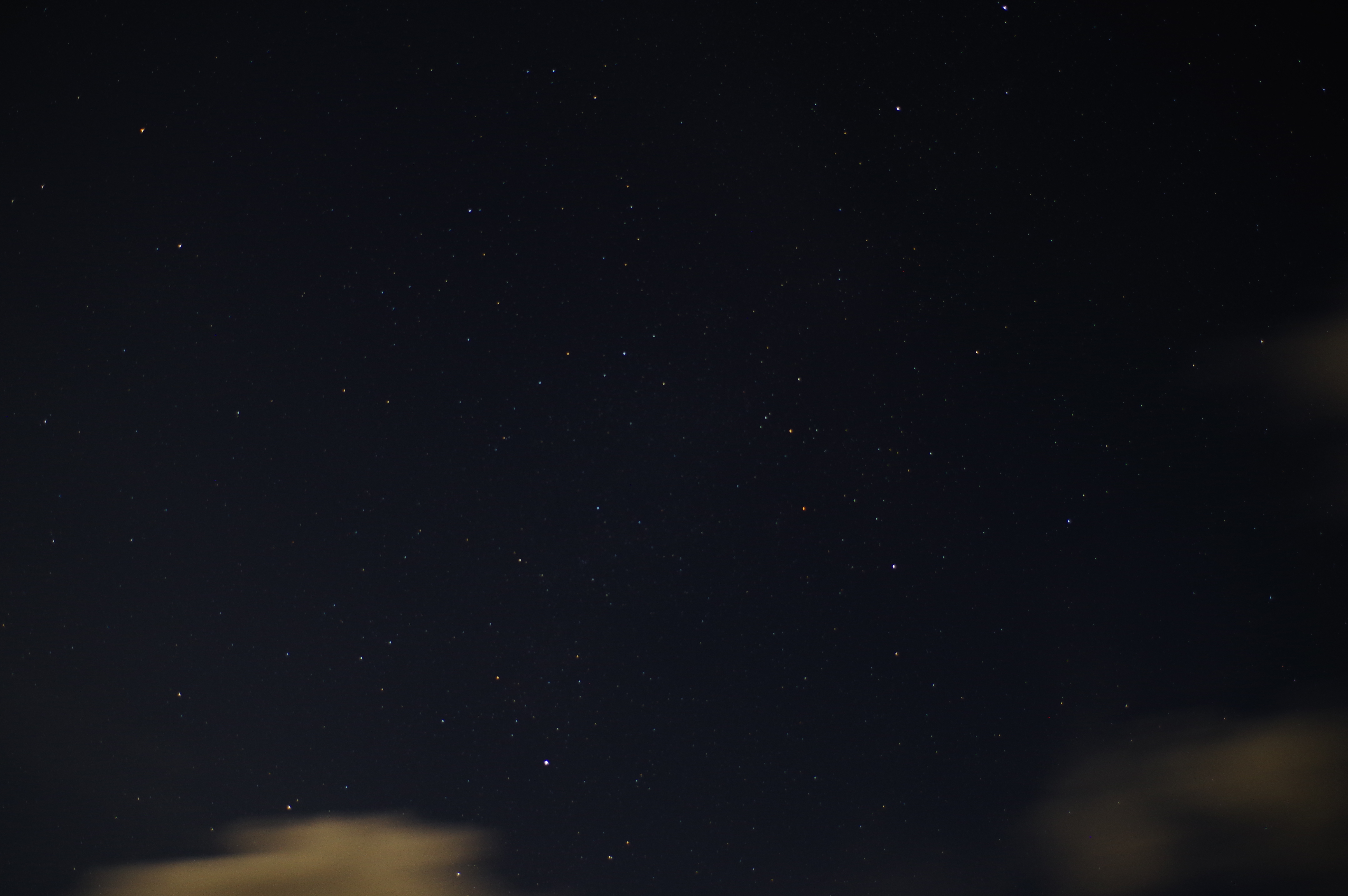 2020年9月28日の星の画像。